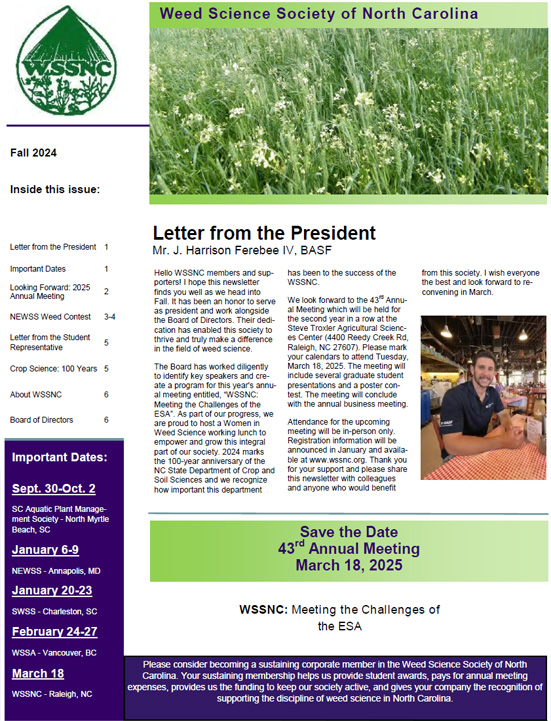 2024 Newsletter
